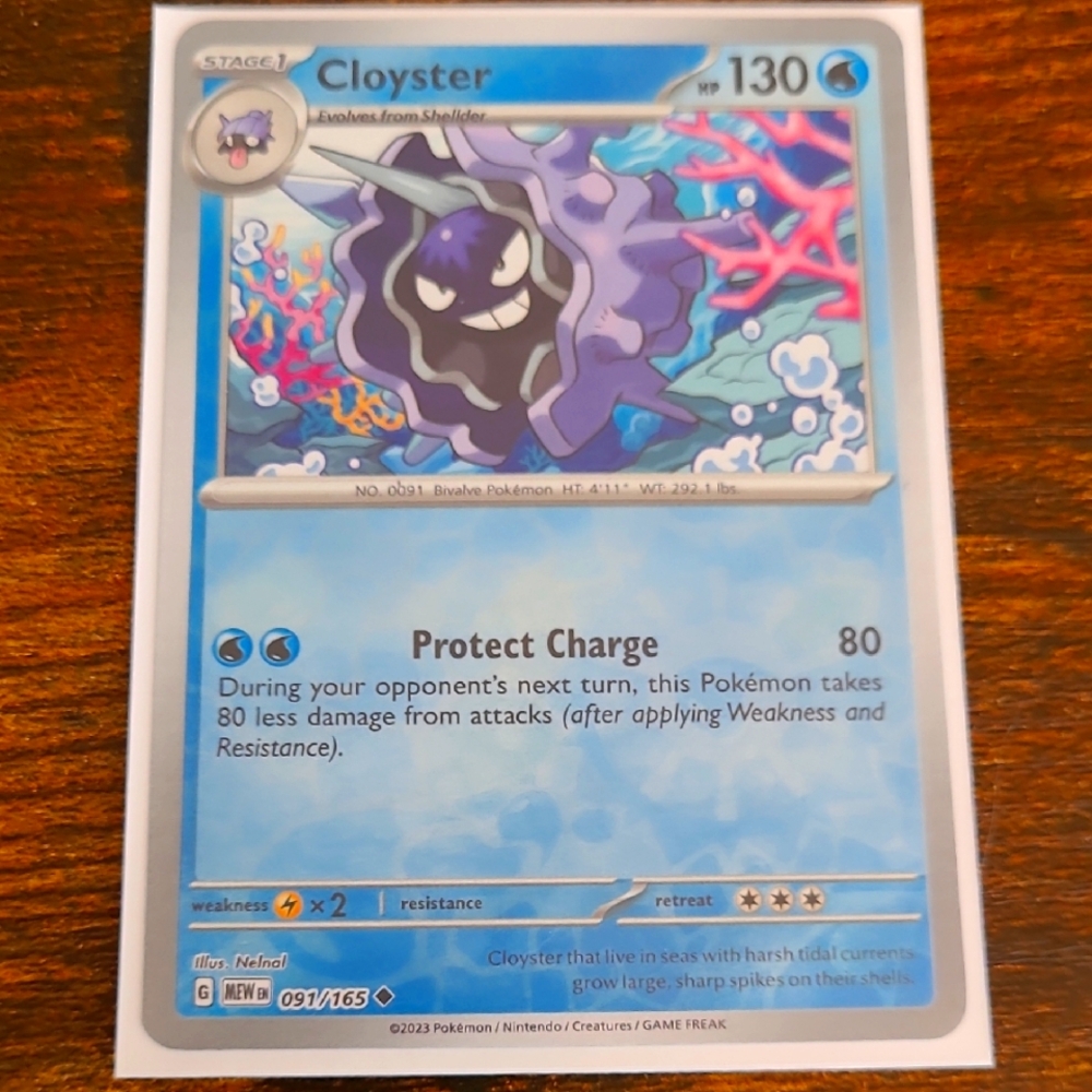 Cloyster - Reverse Holo - 091/165